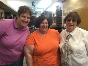 Me, Rabbi Denise L. Eger, and the president of the Jewish community of Cuba, Adela Dworin.